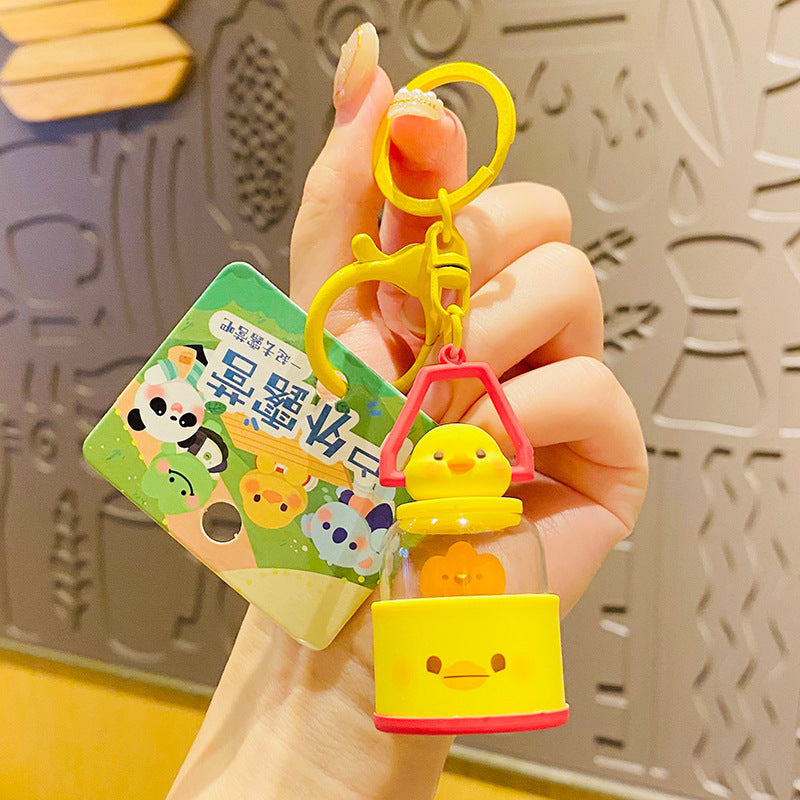 Wholesale Creative Cartoon Outdoor Camping Lamp Acrylic Keychain